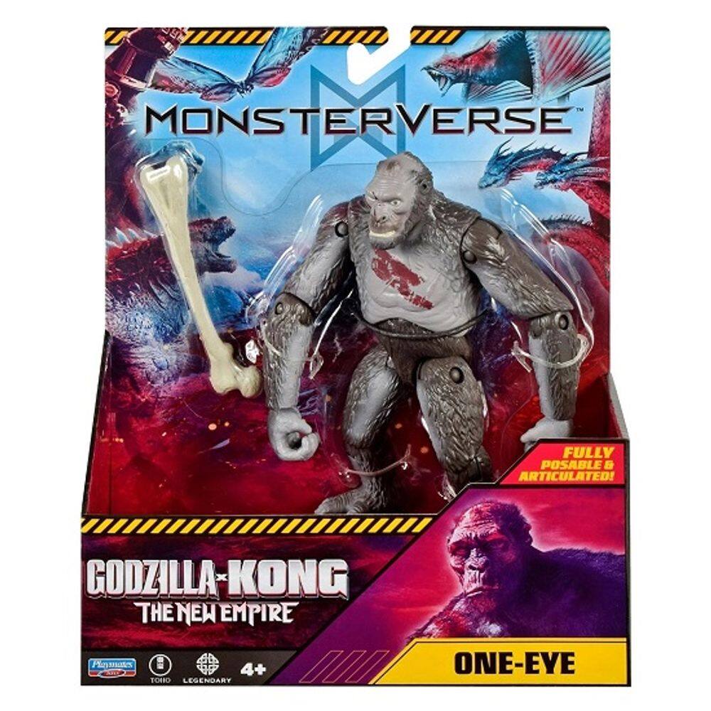 Godzilla Vs Kong Novo Império – Boneco Totalmente Articulado e Posicionavel One-Eye 15 Cm C/Acessorio – Sunny