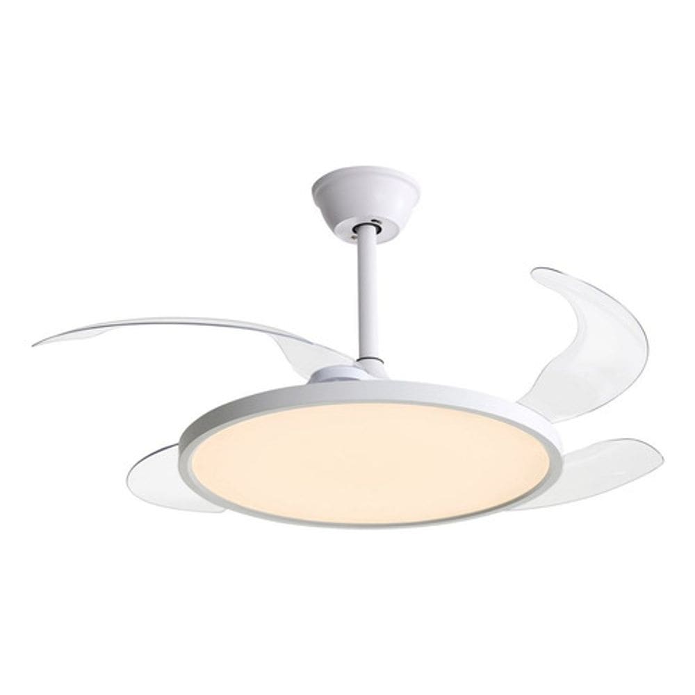 Ventilador De Teto Branco Bivolt 37w 110cm Lotus