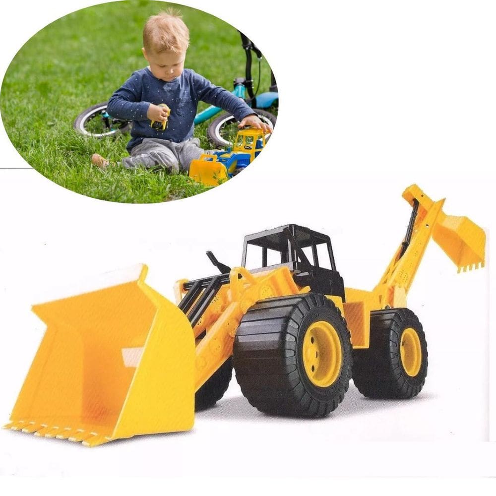 Trator Brinquedo Infantil Educativo Luzes Sons E Acessórios