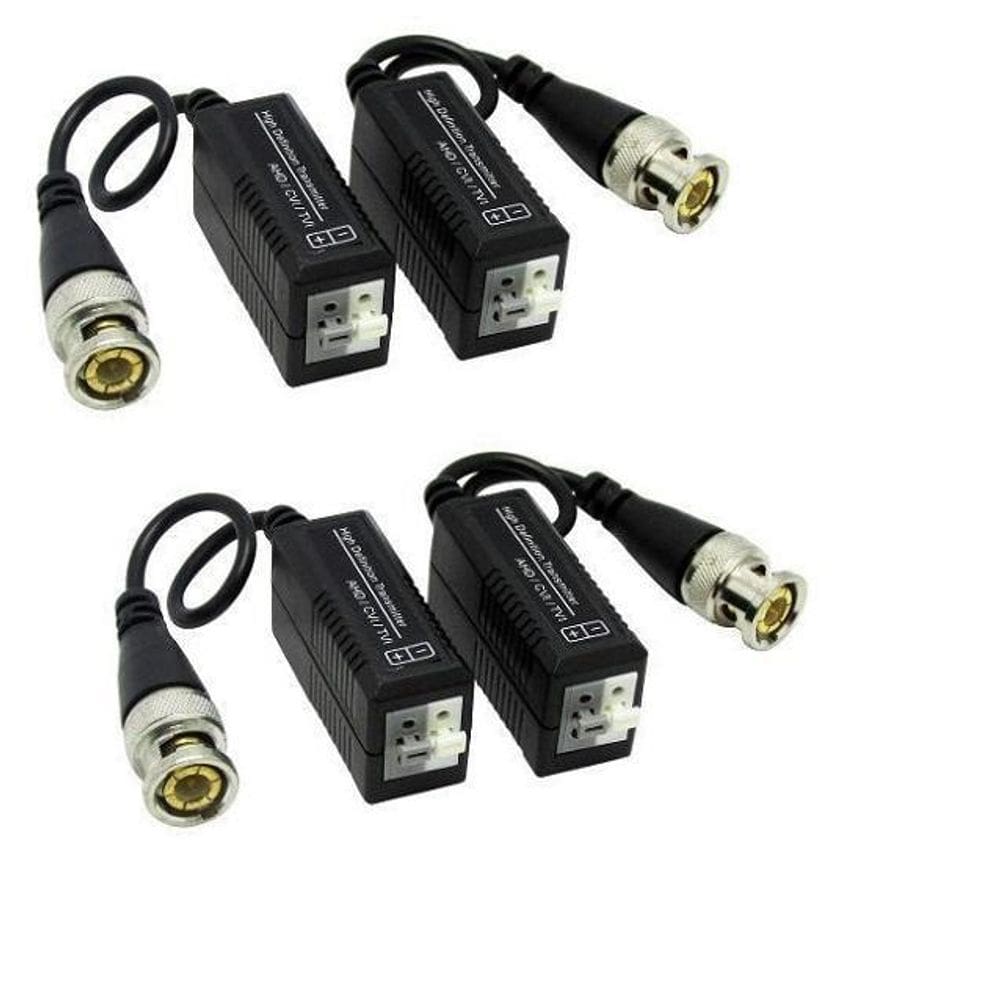 Video Balun Camera Hd Ahd Borne Cftv 400Mt Ballun - 5 Pares