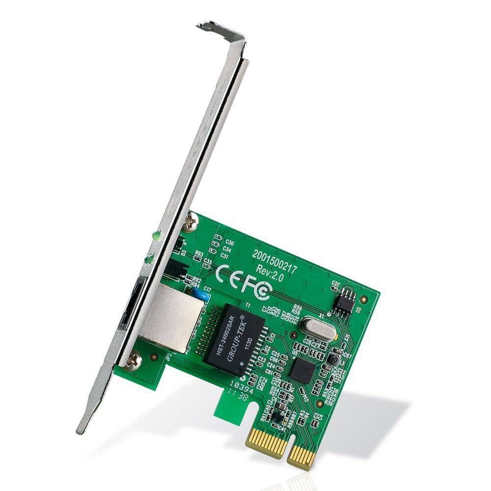 Placa De Rede Pci-E Gigabit 10/100/1000 Mbps