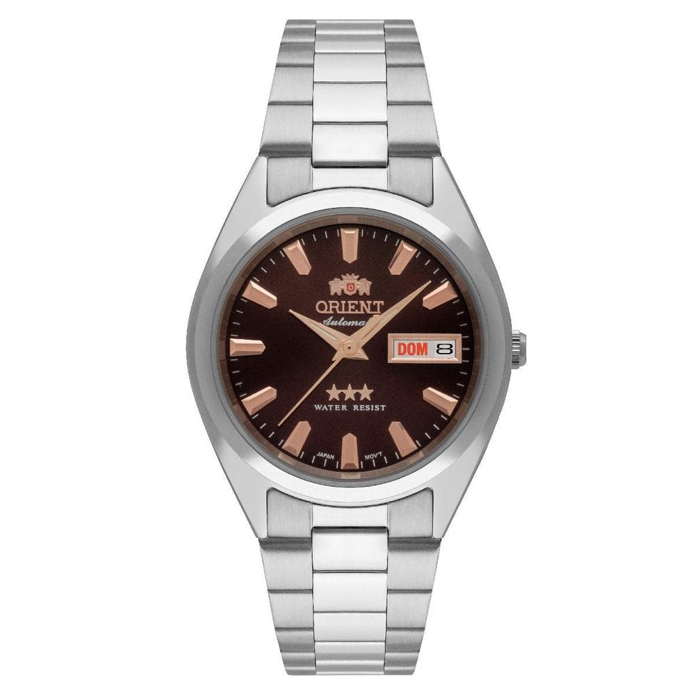 Relógio Orient Automático Masculino 469Ss084F N1Sx Marrom