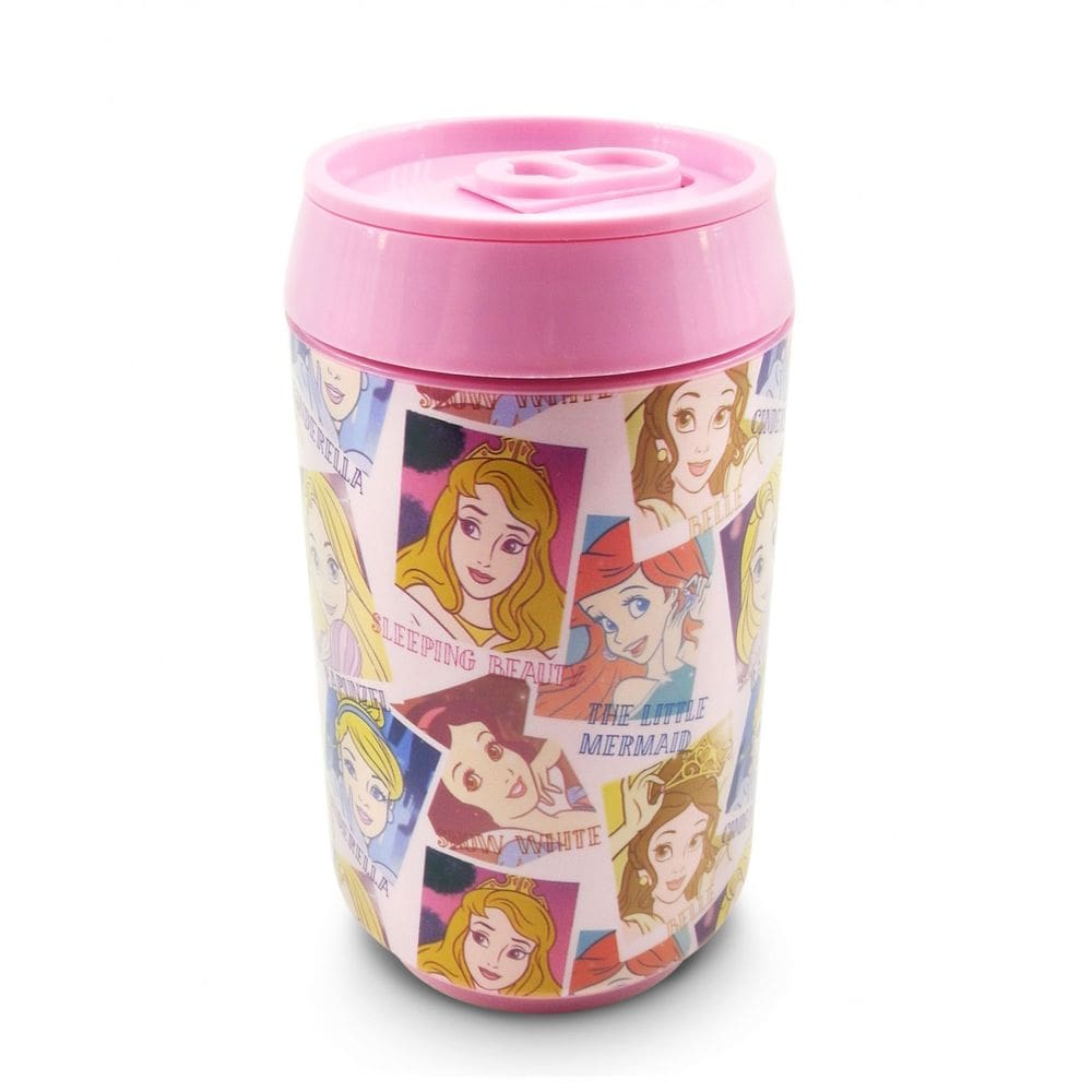 Copo estilo Lata Princesas Rosa
