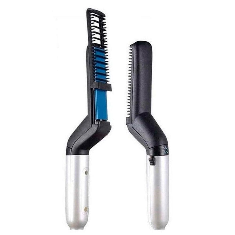 Pente Eletrico Chapinha Pratico Modela Cabelo Curto