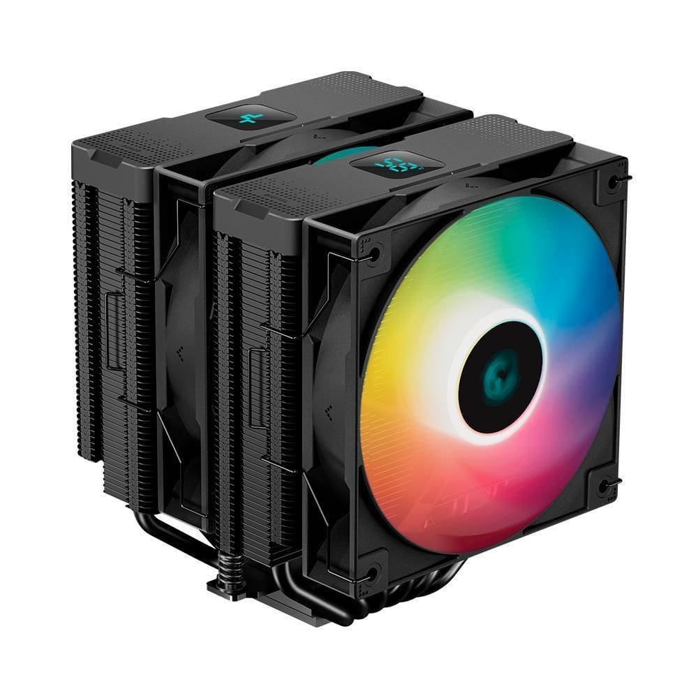Cooler Para Processador Ag620 Digital Black Argb Dual Tower