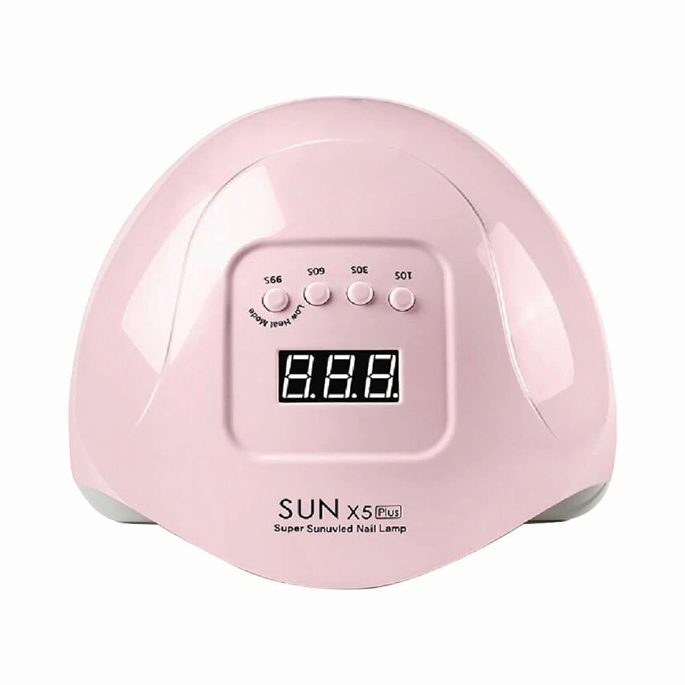 Lâmpada de unhas Curing Phototherapy 80W/110W Lâmpada de unhas de gel UV rosa
