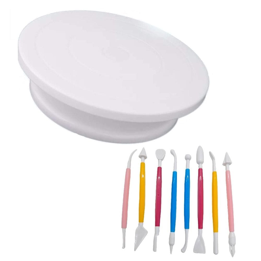 Kit Suporte Bailarina Giratória Com 8 Estecas Para Modelagem