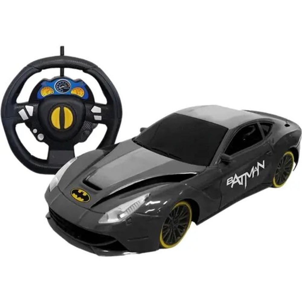Veiculo 3 Func - Auto-racing - Batman - Pilhas Inclusa