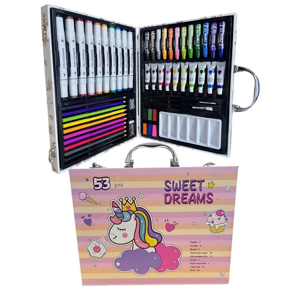 Kit Conjunto Caneta 53 Peças Pintura Bobbie Estilo Touch
