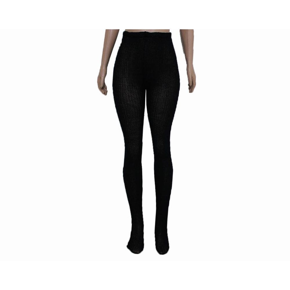 Meia Calça Fuso Grossa Lã Tricô Feminina/Masculina Cós Alto