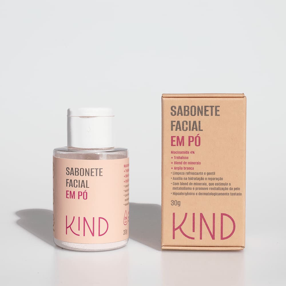 Sabonete Facial em Pó - Kind