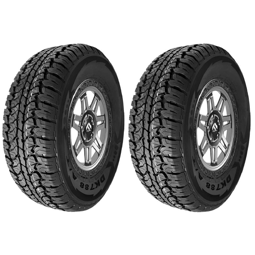 Kit 2 Pneus 225/75R16 LT 8 Lonas 110/107R DK788 AT Alfamotors
