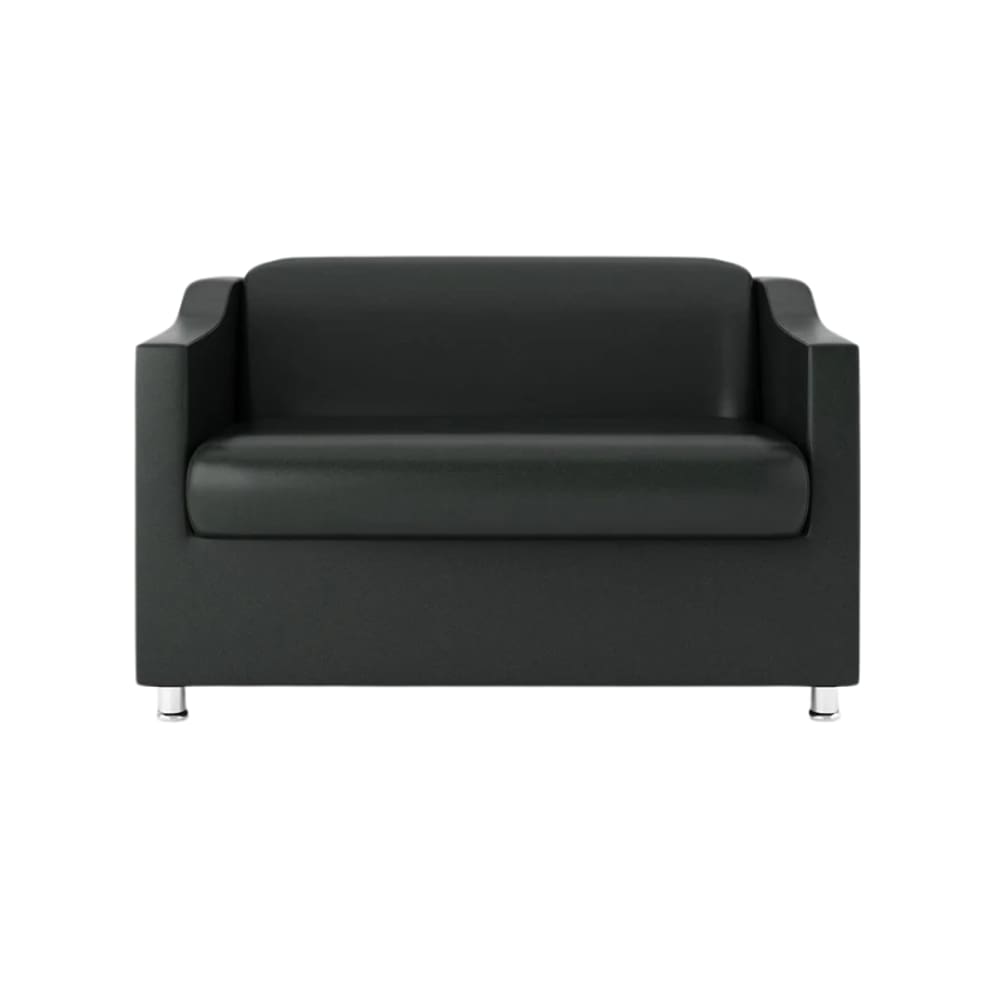 Namoradeira Bia Decorativa Reforçada Recepção Clinica Salão Sala De Estar Courino