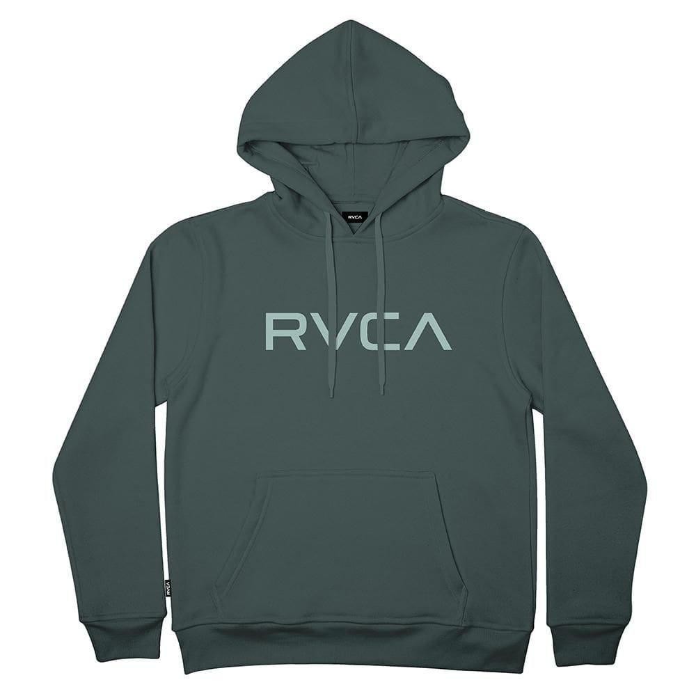 Moletom RVCA Canguru Big RVCA 270G WT25 Verde Escuro 