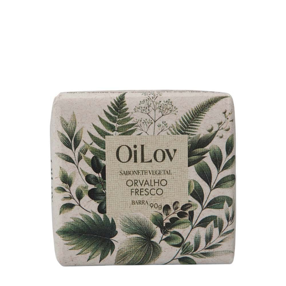 Sabonete Vegetal Orvalho Fresco OiLov 90g