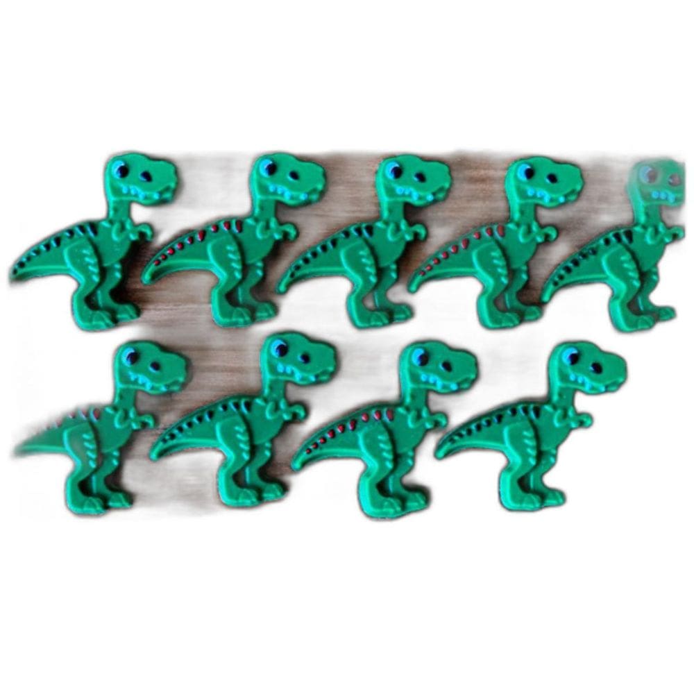 5Un Formas De Acetato Chocolate Dinossauros 9Cav Bwb