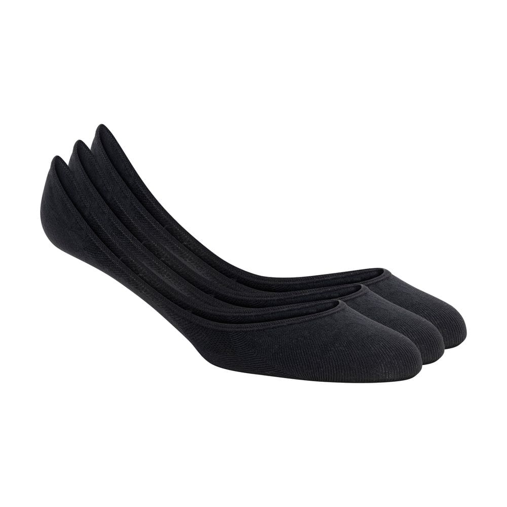 Meia 3 Pares Feminina Mesh Superlow Preto Skechers