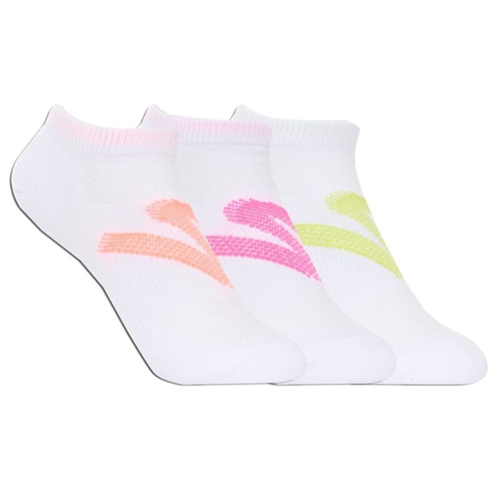 Meia 3 Pares Feminina Non Terry Low Cut Branco Skechers