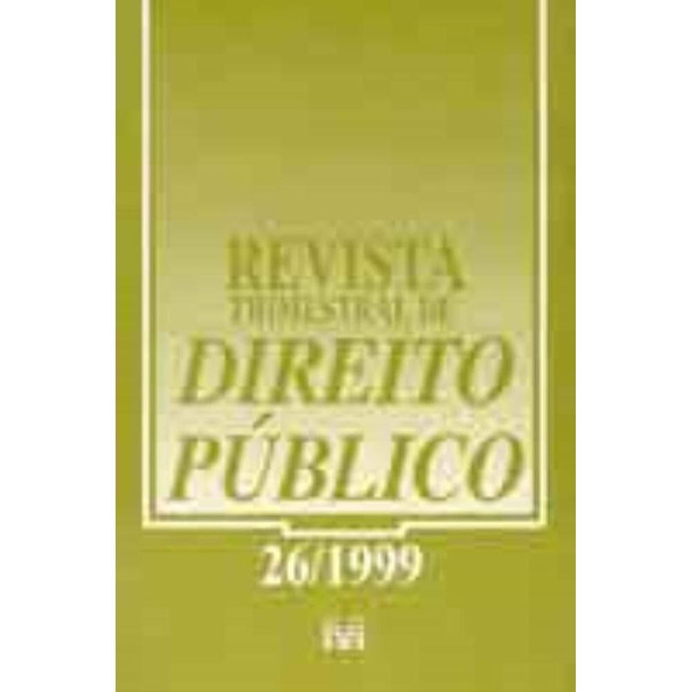 Revista Trimestral De Direito Publico Ed. 26
