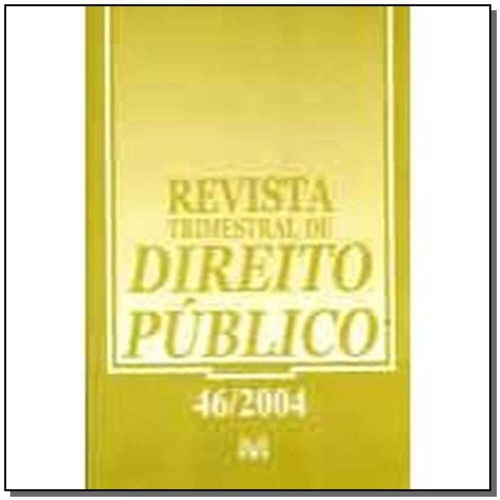 Revista Trimestral De Direito Publico Ed. 46