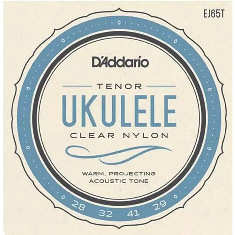 Encordoamento Ukulele Havaiano Tenor Ej65T- D Addario
