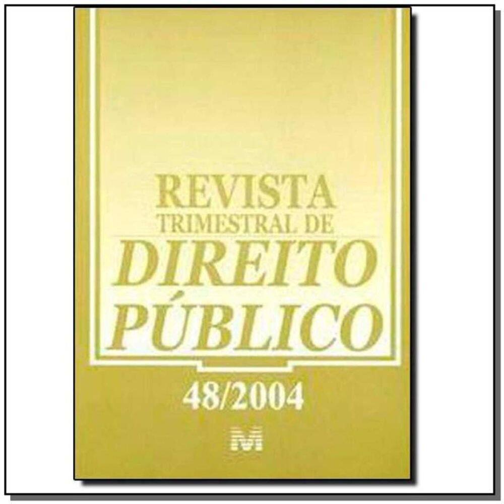 Revista Trimestral De Direito Publico Ed. 48