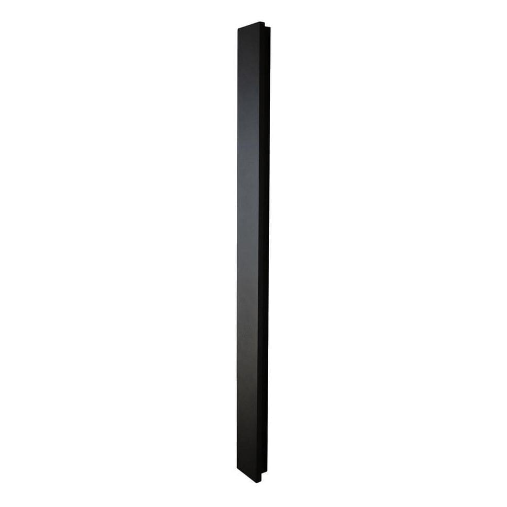 Arandela Luminária De Parede Led Linear Slim 72Cm 127V Preto