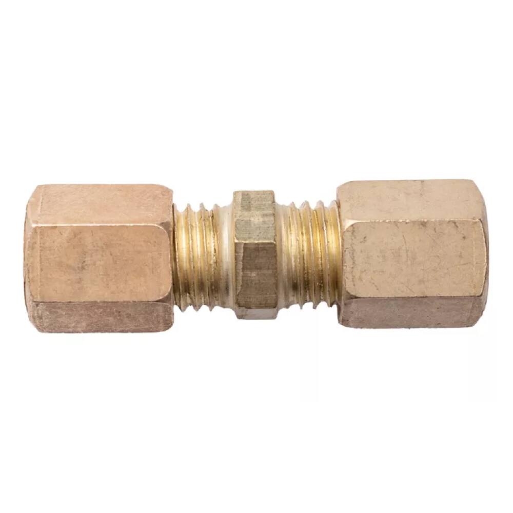 6 Conexão Pneumática União Emenda Aço Completa 10mm