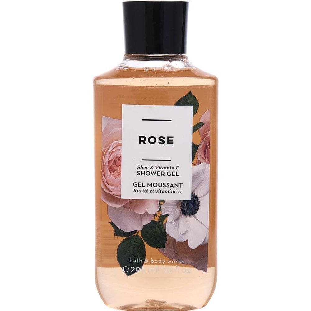 Gel De Banho Feminino Bath & Body Works Rose 295 Ml