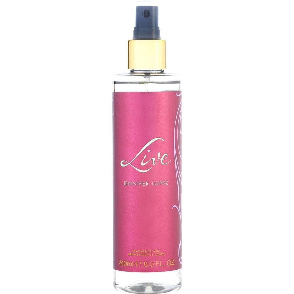 Água De Cheiro Feminino Jennifer Lopez Live Spray Corporal 240 Ml