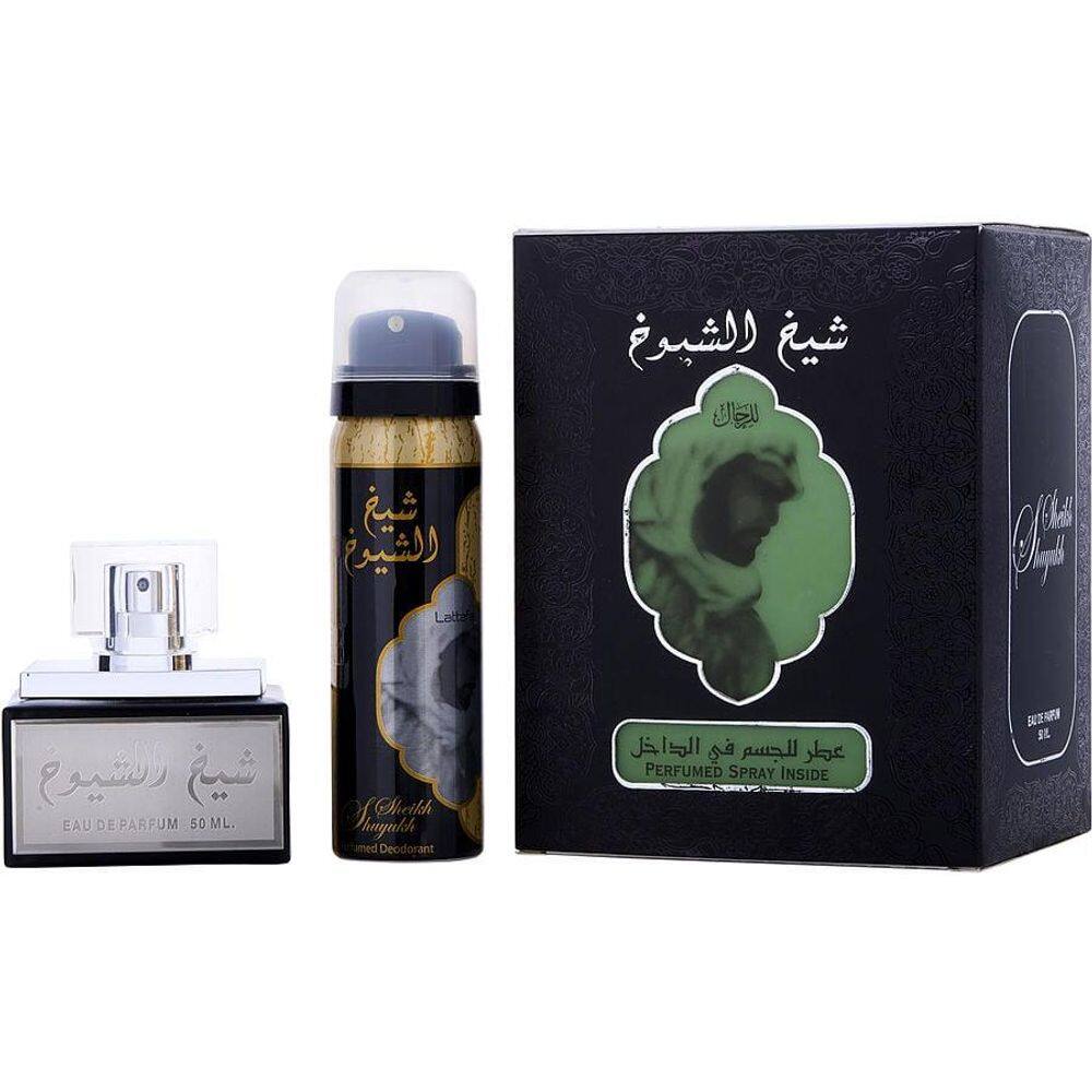 Perfume Unisex Lattafa Sheikh Al Shuyukh EDP Spray 50 Ml (Black Edition)