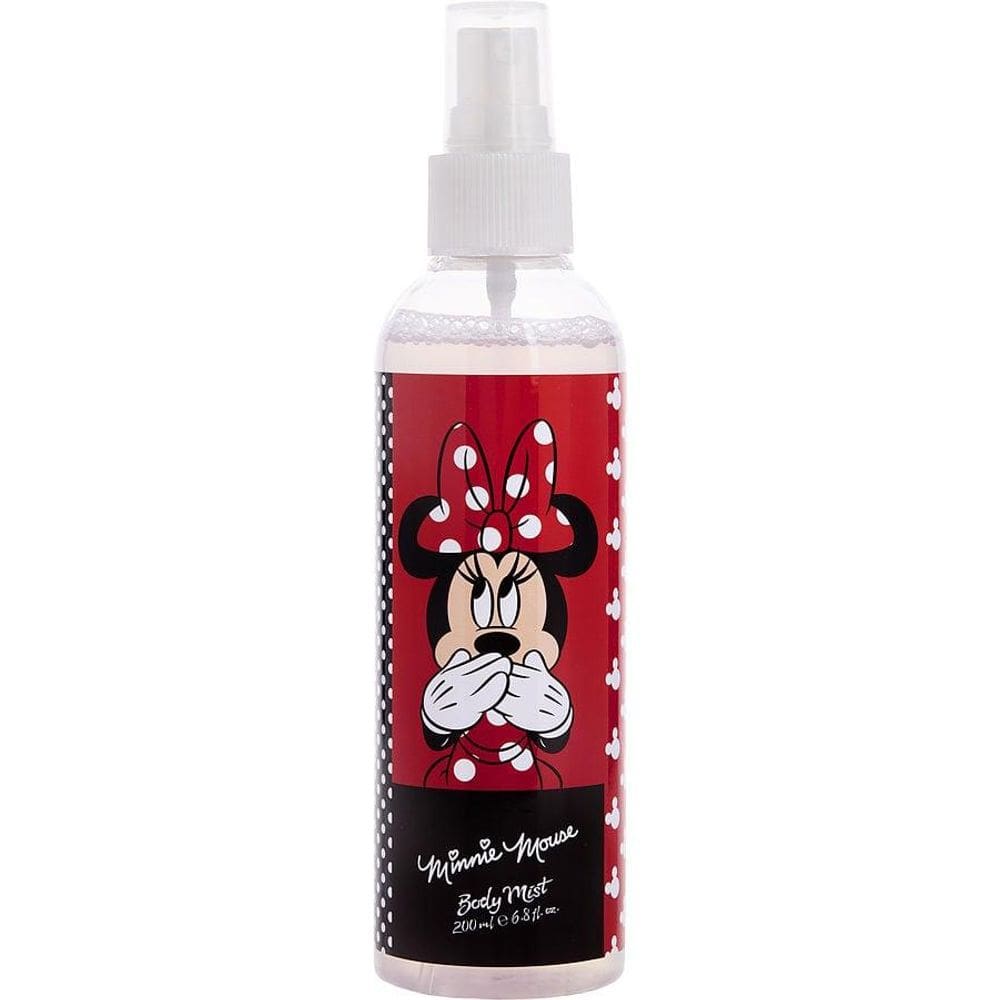 Água De Cheiro Feminino Disney Minnie Mouse Spray Corporal 200 Ml (A Embalagem Pode Variar)