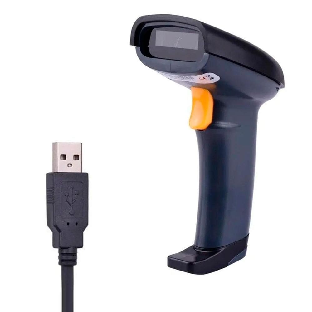 Leitor Código Barras Scanner Usb Para Produtos Diversos