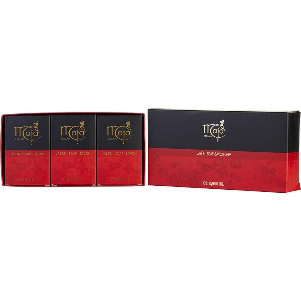 Kit Presente Feminino Myrurgia Maja Set Of 3 Sabonetes And All Are 91G