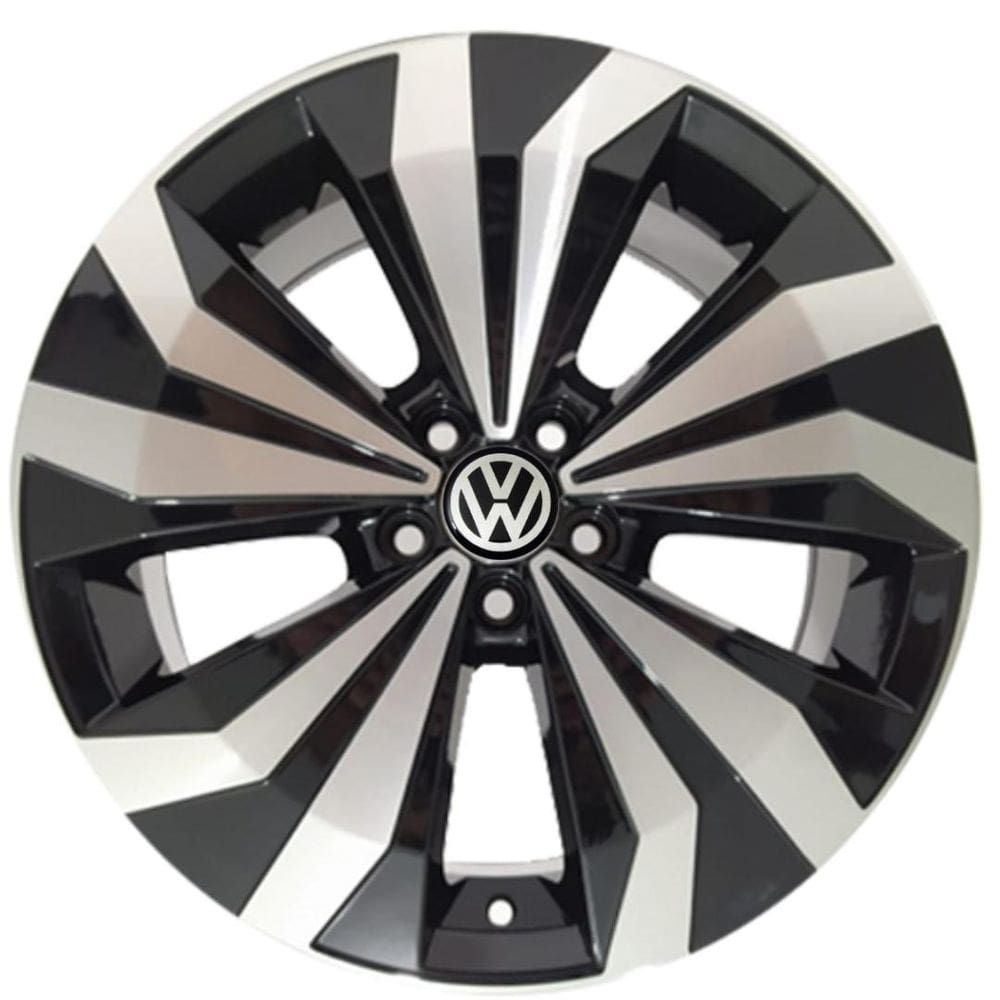 Modelo 7060 - Aro 16 - 5X100 - Diamantada Preta