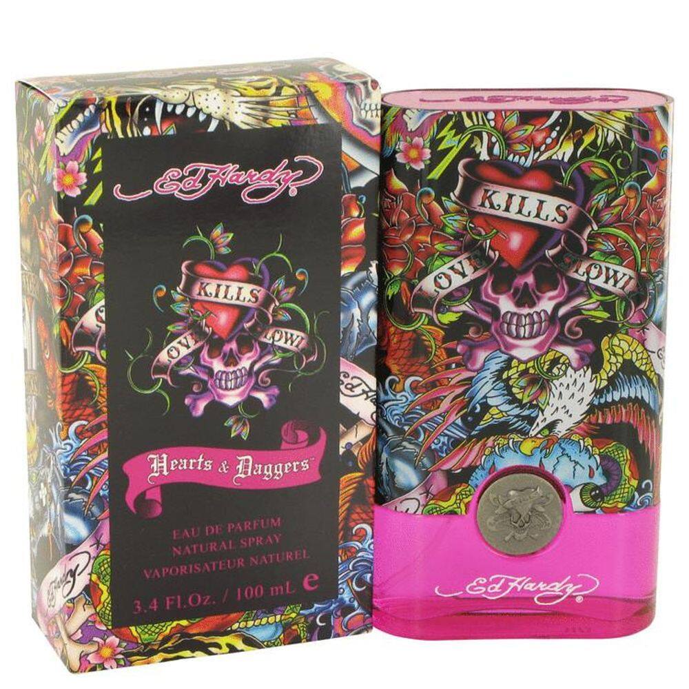 Perfume Feminino Ed Hardy Hearts & Daggers Christian Audigier 100 ML Eau De Parfum
