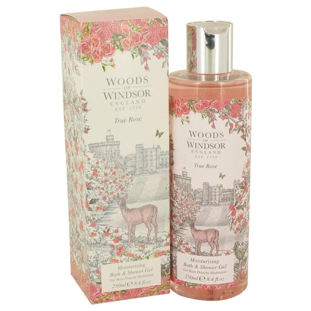 Gel de Banho Perfumado Feminino Woods Of Windsor True Rose 250 Ml