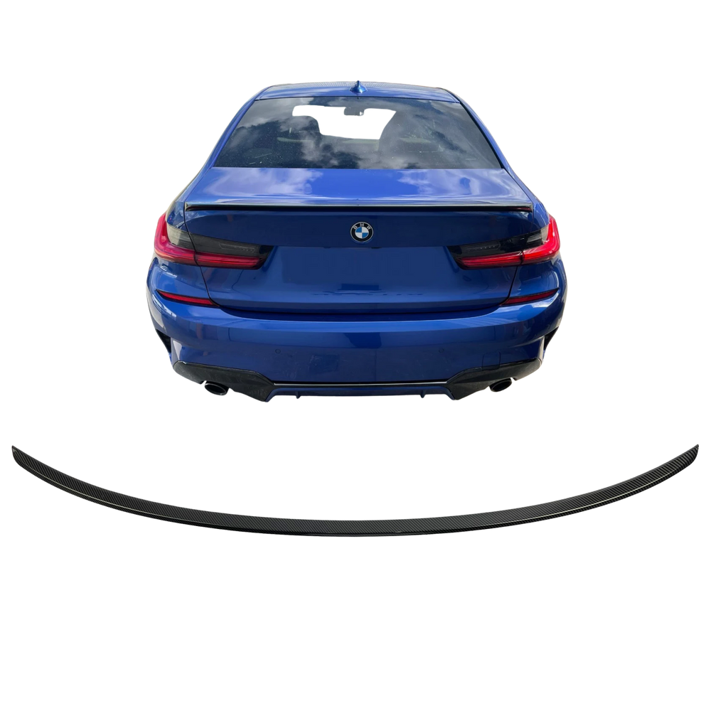 Spoiler Aerofólio Traseiro BMW 330 340 G20 G28 Carbono Look