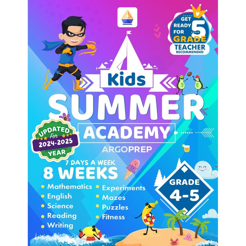 Summer Academy ArgoPrep para crianças de 4 a 5 anos | 8 semanas online