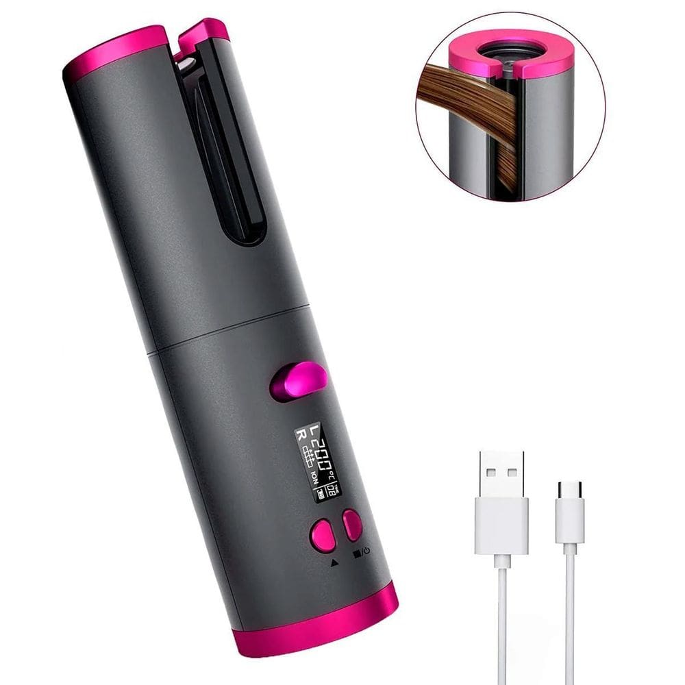 Modelador De Cachos Automático Usb Cacheia Com Estilo