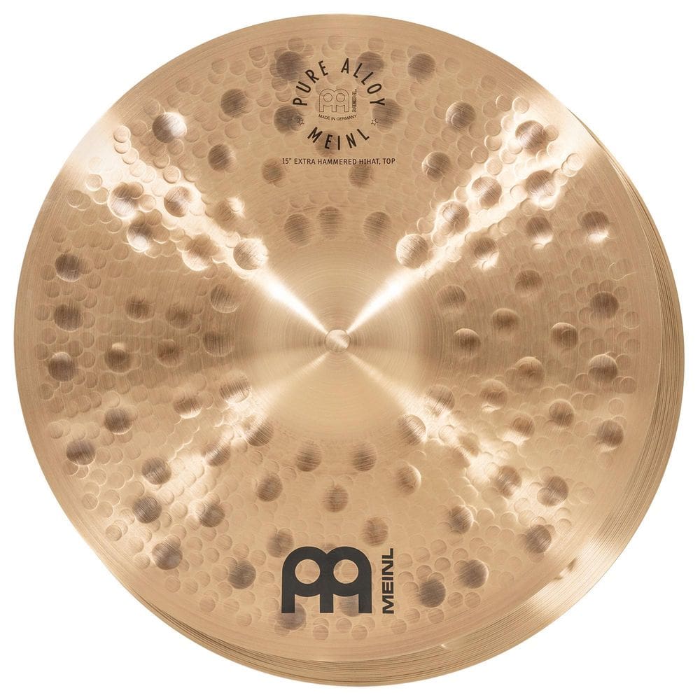 Prato De Bateria Meinl Pure Alloy Extra Hammered Chimbal 15