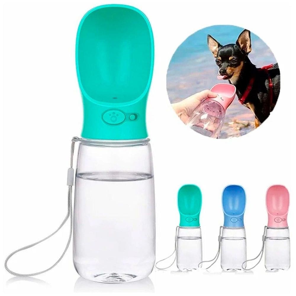 Garrafa Portátil De Água Para Cachorro E Gato Prática