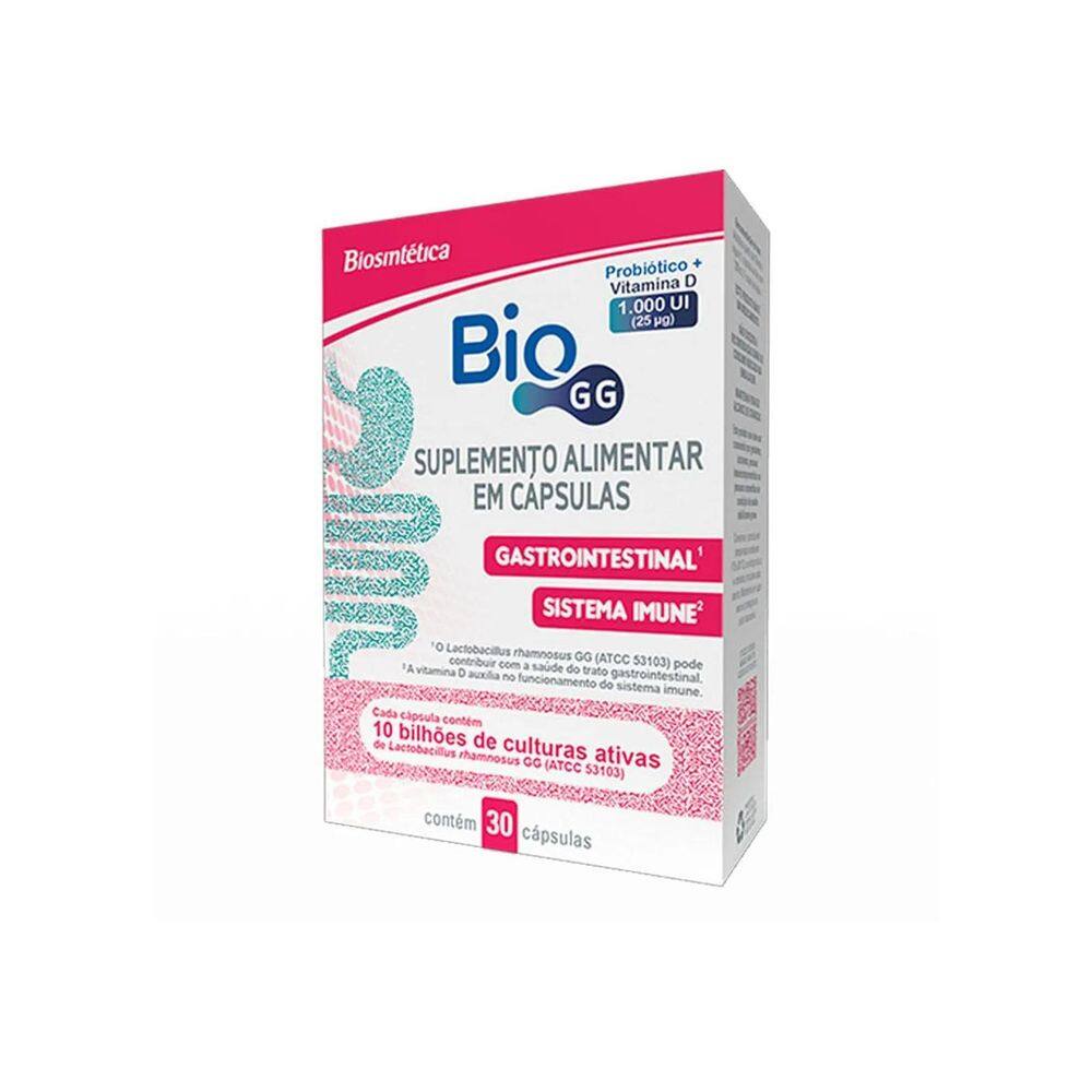 Suplemento Alimentar Bio Gg Probiótico + Vitamina D 1.000Ui