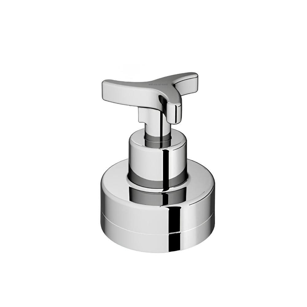 Acabamento para Registro Base Deca 1/2", 3/4" e 1" Nova Trio Cromado Docol