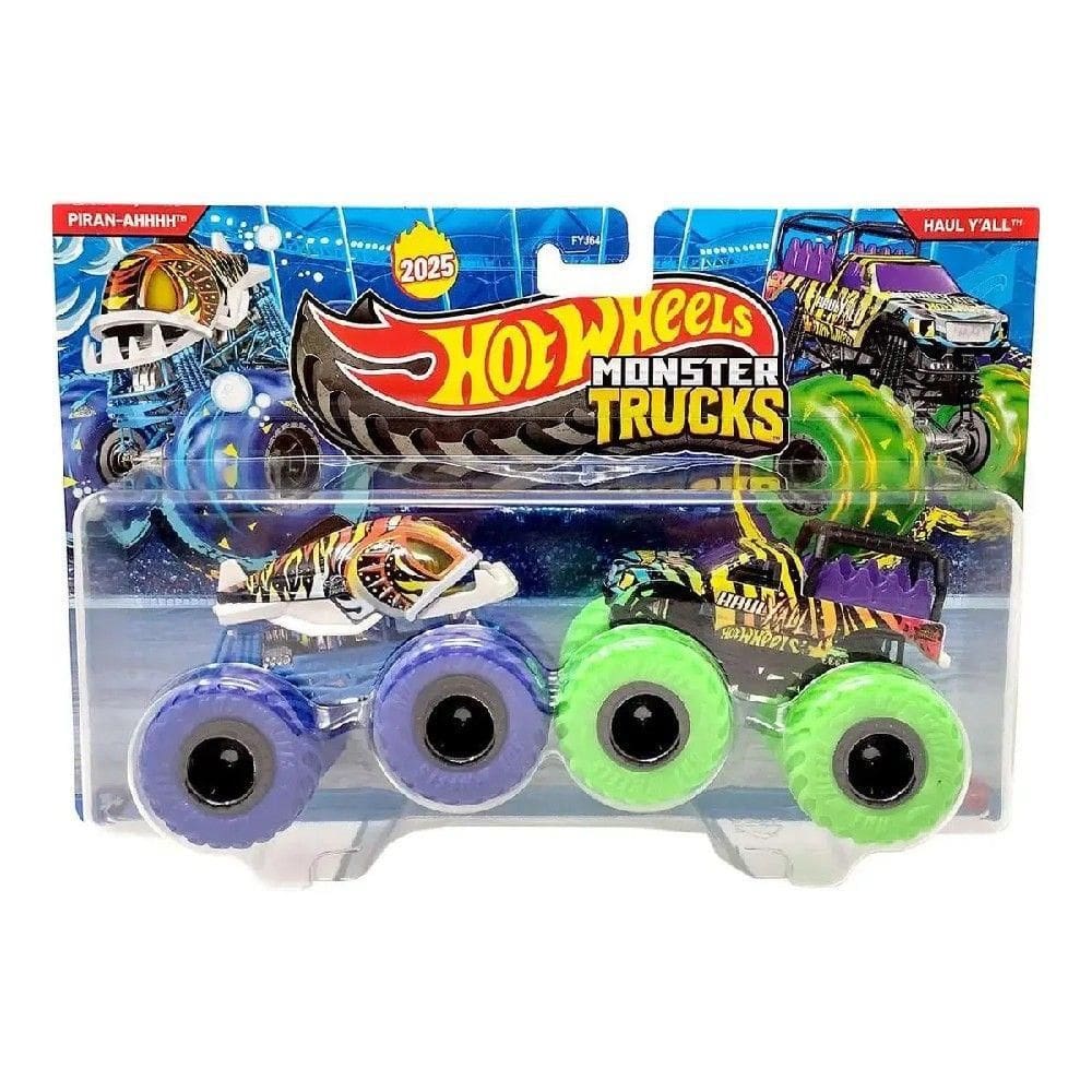 Hot Wheels Monster Trucks Piran-Ahhh e Haul Y`all - Mattel