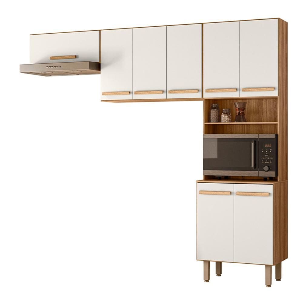 Armario de Cozinha Lemon com 8 Portas 222 cm