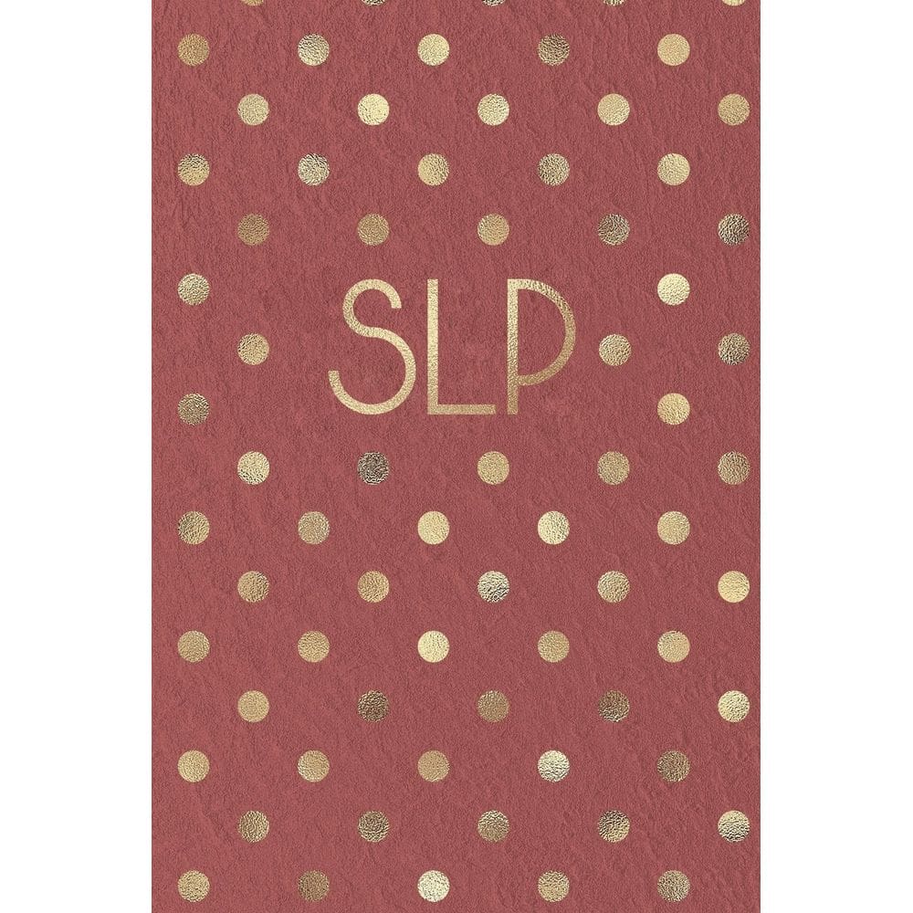 Caderno SLP Gifts Speech Therapist Floral 6x9 College Ruled