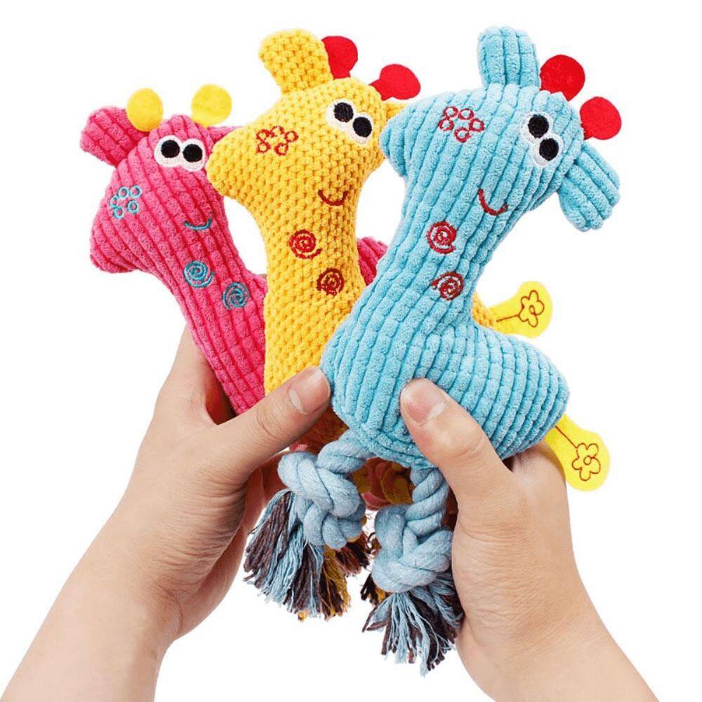 Pelucia Brinquedo Cachorro Pet Mordedor Lavável Interativo