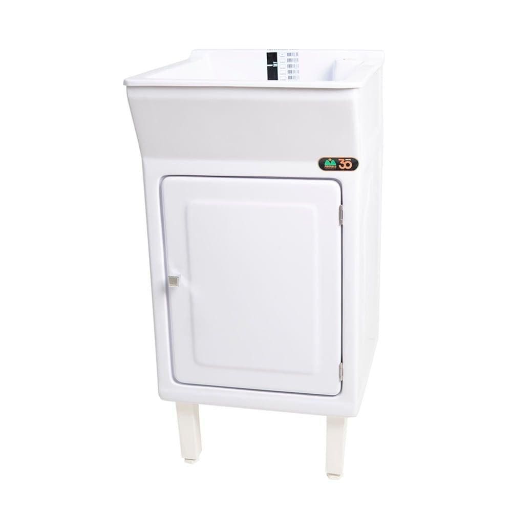 Tanque De Lavar Roupa Fiberblu Viena 20L Branco