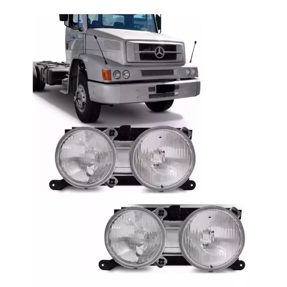 Par Farol Caminhão Mb 1218 1418 1620 Ano 95 96 97 98 99
